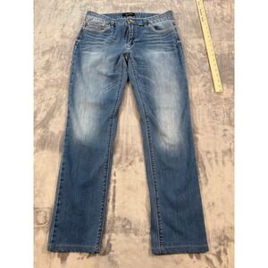 White House Black Market WHBM Women's Size 10R Slim Leg Jeans Medium Wash Blue